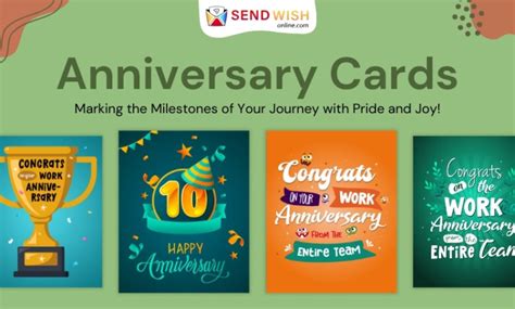 Work Anniversary Cards