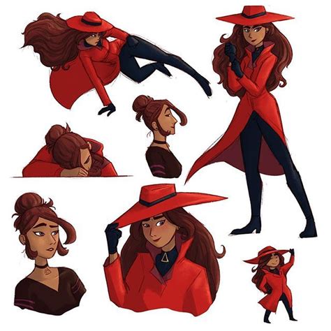 Carmen Sandiego Cartoon Movies Cartoon Cat San Diego Red Fedora Miraculous Ladybug Fan Art