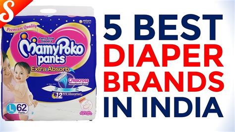 5 Best Diaper Brands In India With Price Youtube