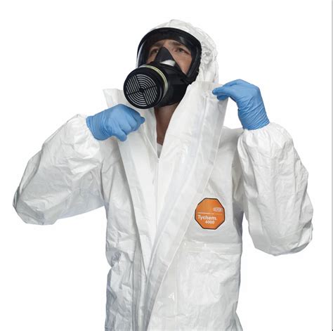 Dupont Tychem 4000 Suit Dupont Tychem Chemical Protection Suit At