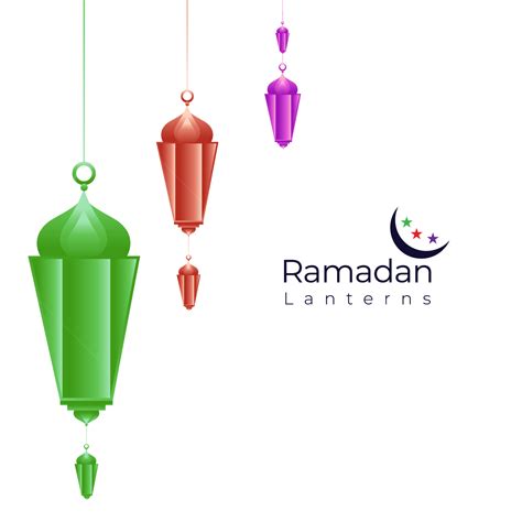 Ramadan Kareem Lantern Vector Art Png Ramadan Kareem Decorations With