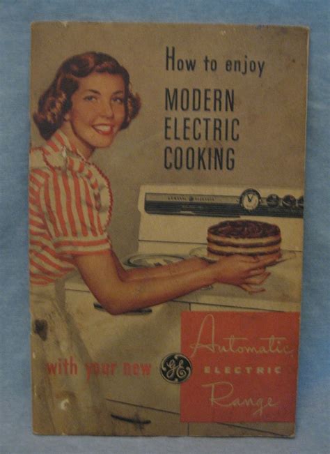 Original How To Enjoy Modern Electric Cooking Late S Early S