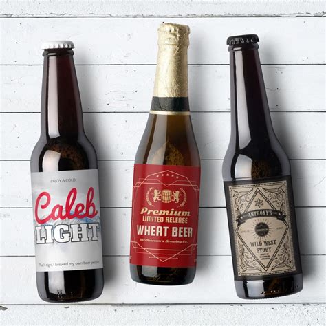 Waterproof Custom Beer Labels Make Yours Online Custom Beer Labels