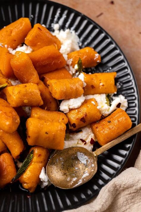 Sweet Potato Gnocchi In A Brown Butter Sage Sauce Foodtalk