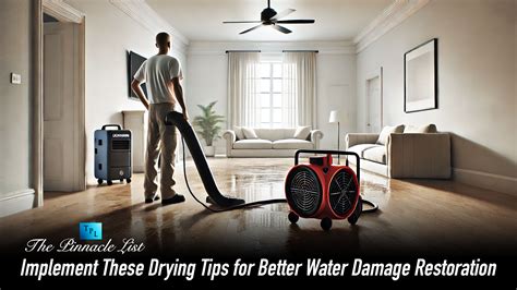 Implement These Drying Tips For Better Water Damage Restoration The