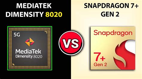 Dimensity 8020 Vs Snapdragon 7 Gen 2 Which Better Mediatek