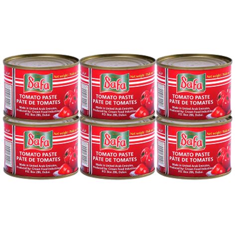 Farzana Buy Zahrat Safa Tomato Paste 198 G Pack Of 6 At The Best Price