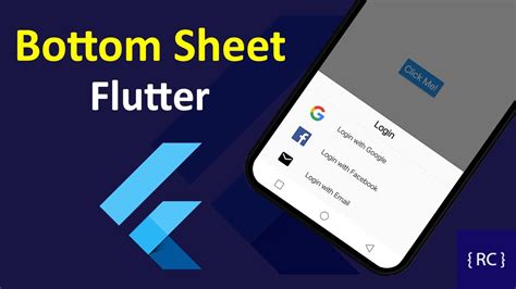 Bottom Sheet Flutter