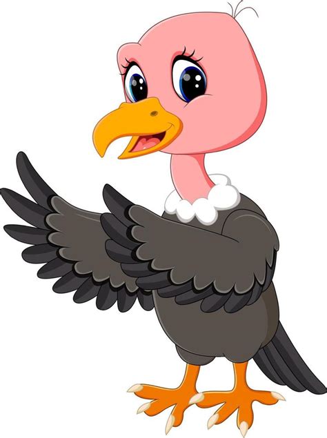 Illustration Of Vulture Cartoon 7917035 Vector Art At Vecteezy