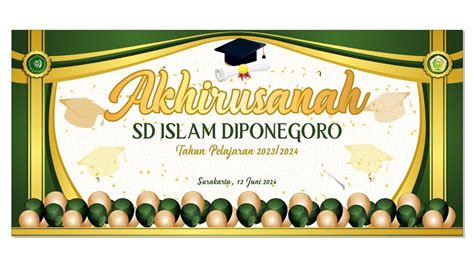 Akhirusanah SD Islam Diponegoro Tahun Pelajaran 2023 2024 YouTube