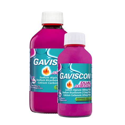 Buy Gaviscon Dual Action Liquid Heartburn And Indigestion Relief