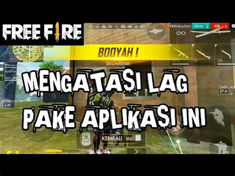 CARA MENGATASI LAG PATAH PATAH FREE FIRE TERBARU DAN SETTING GFX TOOL