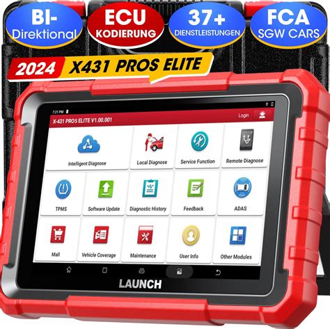 Launch X Pro Apex Obd Diagnoseger T Kfz Scan Tool F R Mechaniker