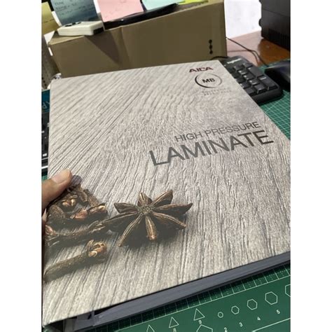 Jual Buku Katalog Catalogue Sample Hpl Aica Laminated