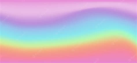 Premium Vector Rainbow Fantasy Background Holographic Illustration