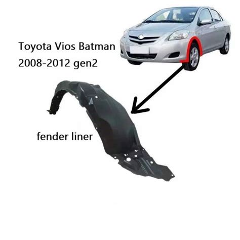 Fender Liner For Vios Gen Second Generation Batman