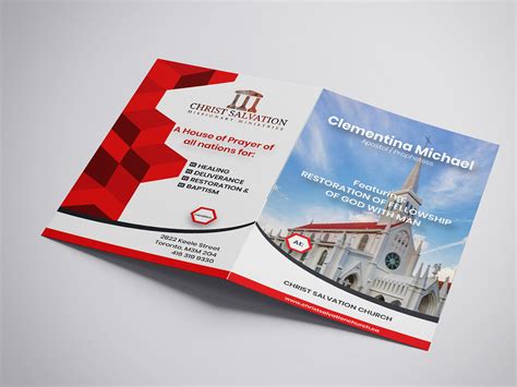 Church Brochure designs, themes, templates and downloadable graphic ...