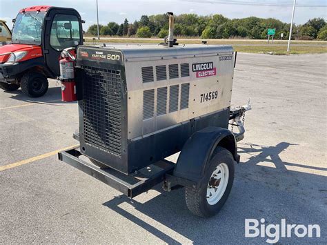 Lincoln Vantage 500 Portable Weldergenerator Bigiron Auctions