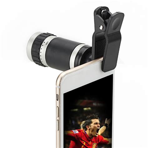 Smartphone Camera Lens Zoom 8x18HD Magnification Mobile Phone Telescope ...