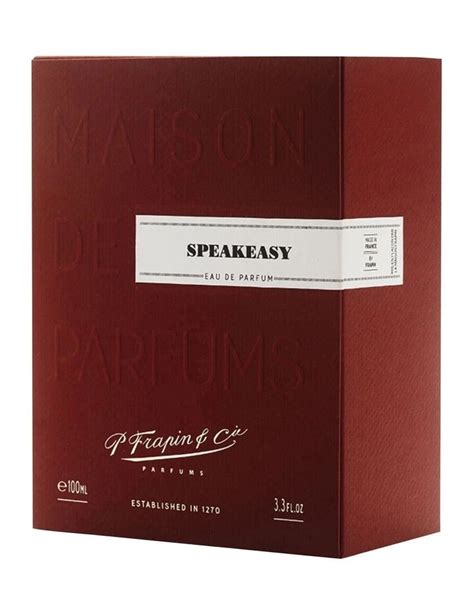 P Frapin And Cie Speakeasy Eau De Parfum 100ml Myer