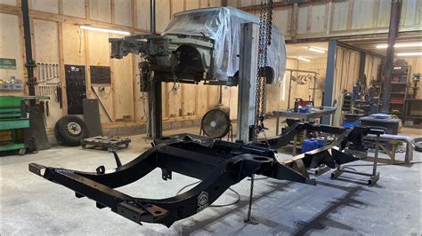 Part 2 Land Rover Discovery 2 Td5 New Maer Galvanised Chassis Replacement And Body Rebuild