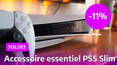 J ai trouvé cet accessoire vraiment pratique pour la PS5 à prix réduit