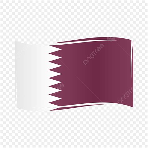 Qatar Flag Vector Art Png Qatar Flag Png Vector Design Qatar Flag