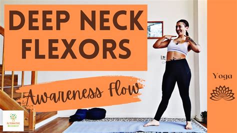 Deep Neck Flexors Flow Yoga For Neck Youtube