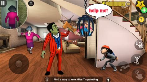 Scary Teacher 3d New Updater Troll Miss T In Scary Teacher 3d