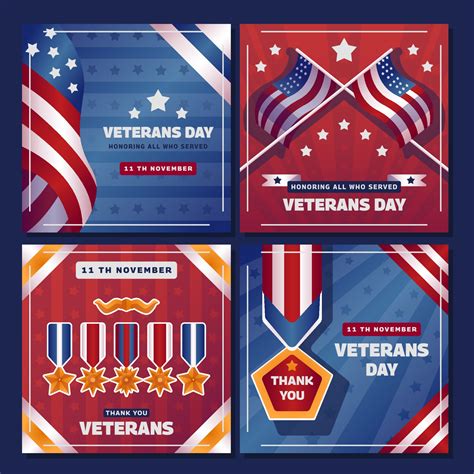 Veterans Day Social Media Post 3303263 Vector Art At Vecteezy