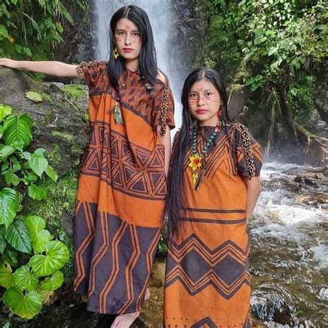 Traje Ash Ninka Vestimenta Indigena Traje Peruano Vestimenta De Peru