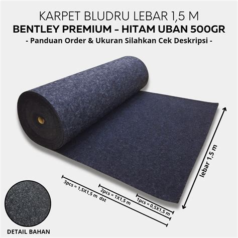 Jual Karpet Beludru Baldu Meteran Tebal Dan Padat BENTLEY PREMIUM