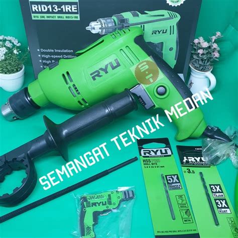 Jual Rid Mesin Bor Listrik Tembok Beton Impact Drill Mm Ryu Rid