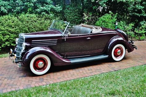 1935 Ford Deluxe Roadster Convertible For Sale