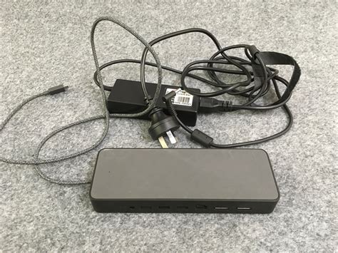 Hp Usb C Universal Dock Model Hsa B Ds W Power Adapter Sold As Is