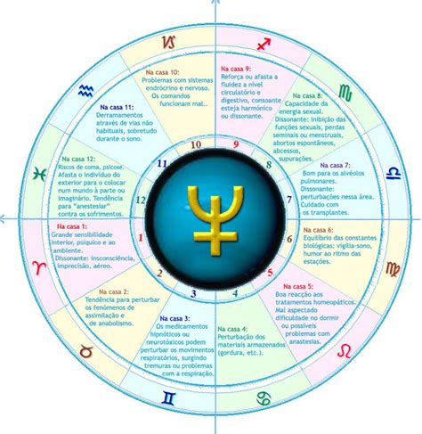 Neptuno Nas Casas Sa De Astrologia Astrologia Signos Espiritualidade