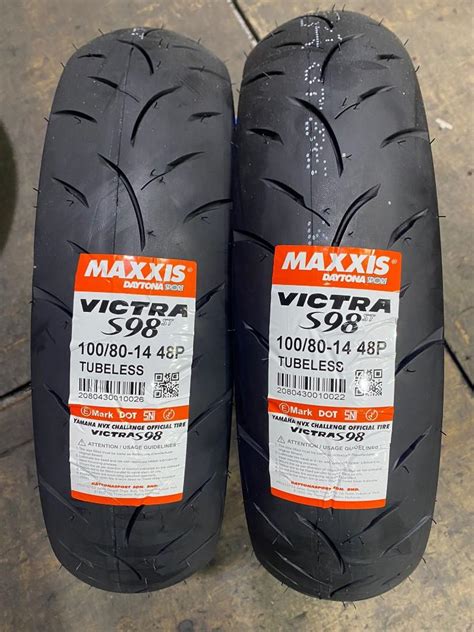 Aerox Downsize Maxxis S St Tyre For A Pair With Installation