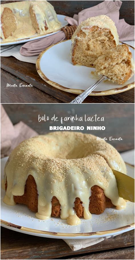 Bolo De Farinha L Ctea Iogurte E Brigadeiro Ninho Monta Encanta