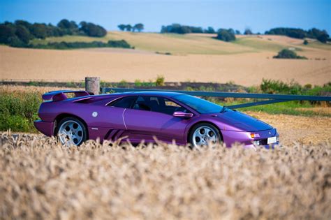 Purple Lamborghini Diablo