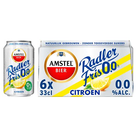 Amstel Radler Fris 0 0 Bier Blik Per Set 1980 Ml