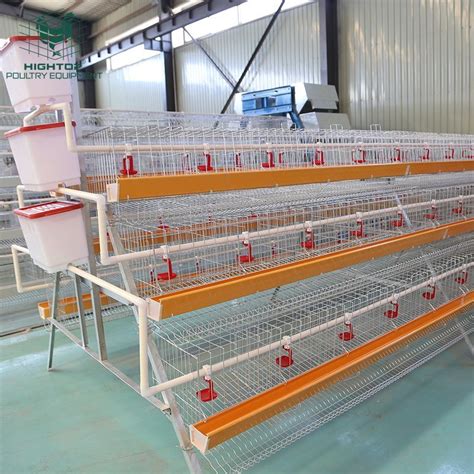 3 Tier Poultry Farming Hot DIP Galvanized Layer Chicken Cages Chicken