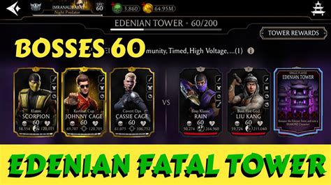 Edenian Fatal Tower Bosses Beat By Gold Team Mk Mobile