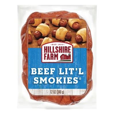 Hillshire Farm Beef Lit L Smokies Smoked Sausage Oz Target