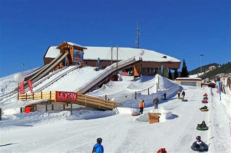 Skigebiet Leysin Les Mosses La Lécherette Skiurlaub Leysin Les