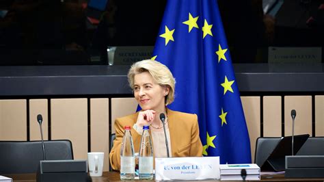 Ursula Von Der Leyen Announces Re Election Bid As European Commission