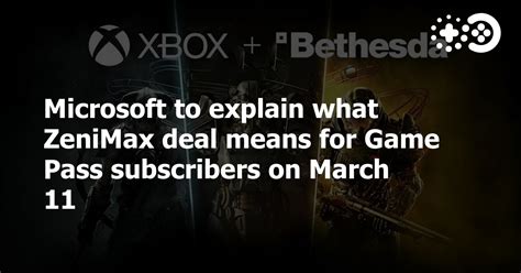 Microsoft To Explain What ZeniMax Deal Means For Game Pass Subscribers