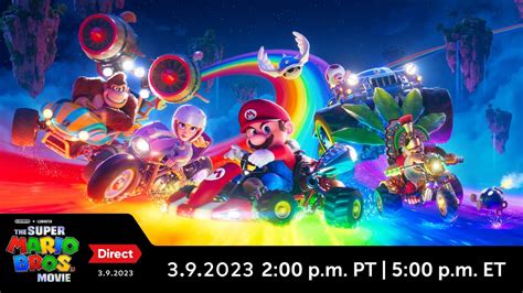 The Super Mario Bros. Movie Direct live stream - March 2023