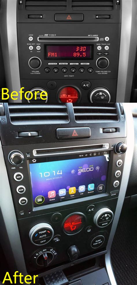 Suzuki Grand Vitara 2005 2012 Aftermarket Radio Upgrade Aftermarket