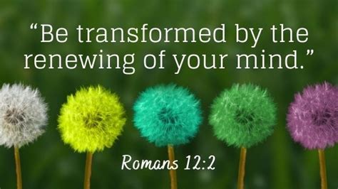 Be Transformed By The Renewing Of Your Mind Biblical Christianity