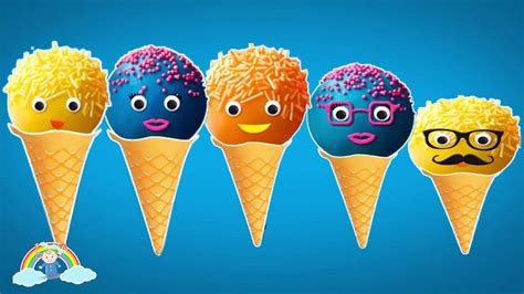 Finger Family Ice Cream Nursery Rhymes For Children Kids Songs - video ...